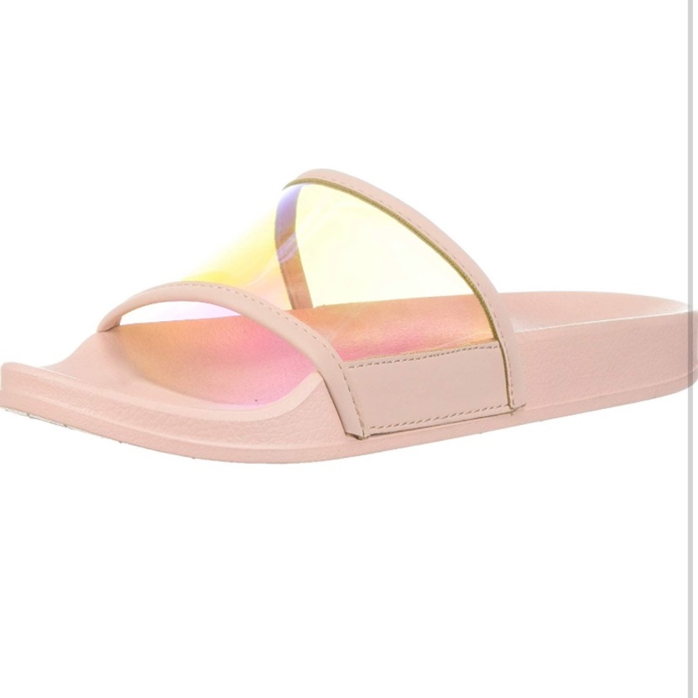 Qupid Women's Pool Slide Slipper